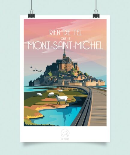 affiche Rien de tel que le Mont Saint Michel