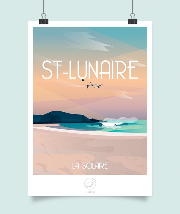 Affiche Saint Lunaire la solaire