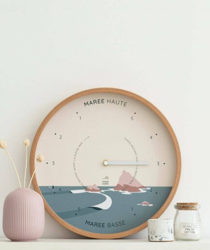 Horloge des marées sunset ocean clock