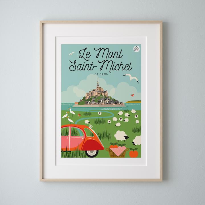 Affiche Le mont Saint Michel